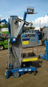 Used Genie AWP30DC - surrey platform sales, scissor lift, deckRailXtra, Sanctuary Zone