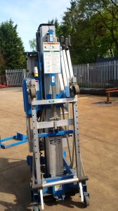 Used Genie AWP30DC - surrey platform sales, scissor lift, deckRailXtra, Sanctuary Zone